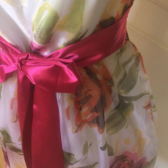 XOXO Floral Tie Dress - Picture 6 of 8